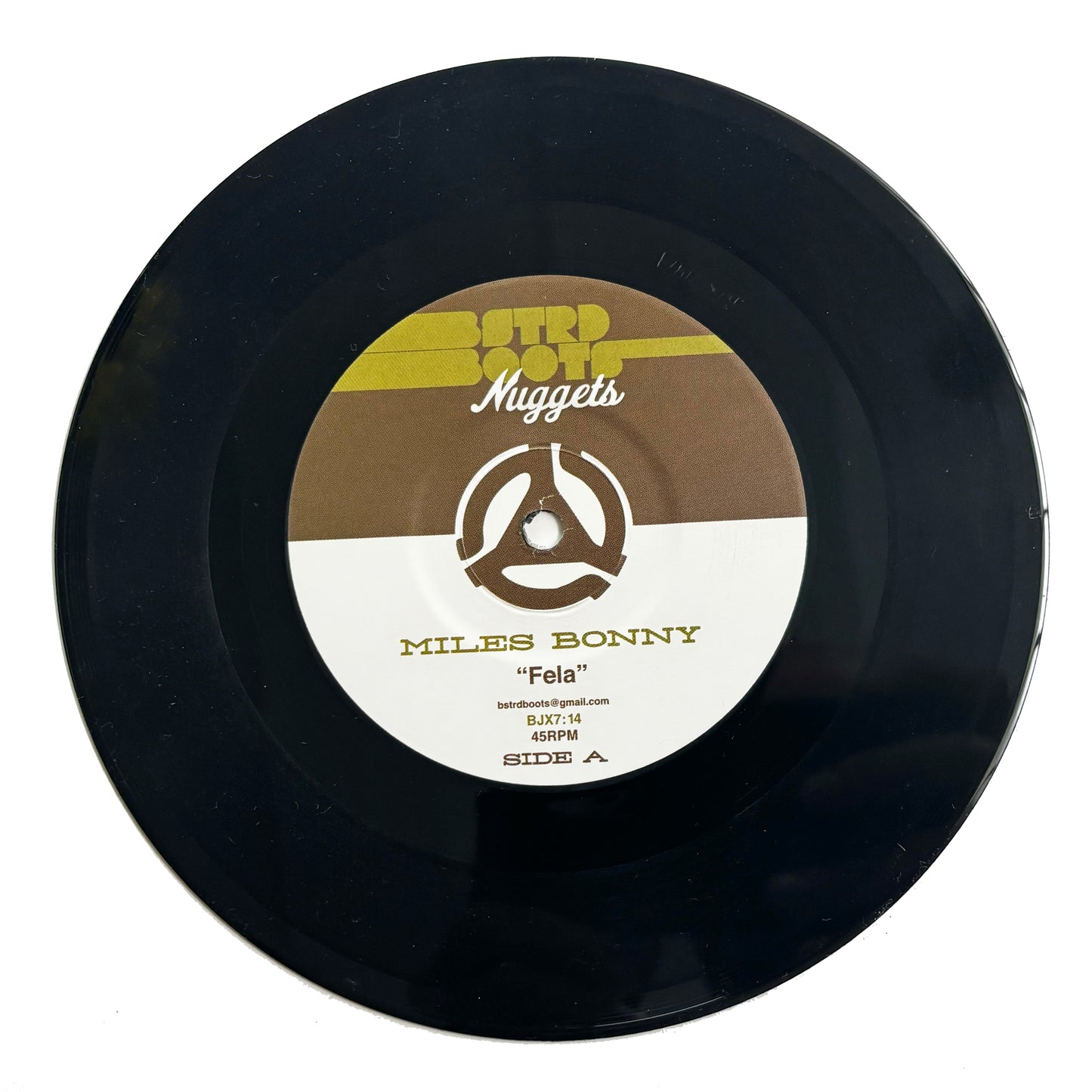 Miles Bonny "Fela / Sandman" Vinyl Record 7"