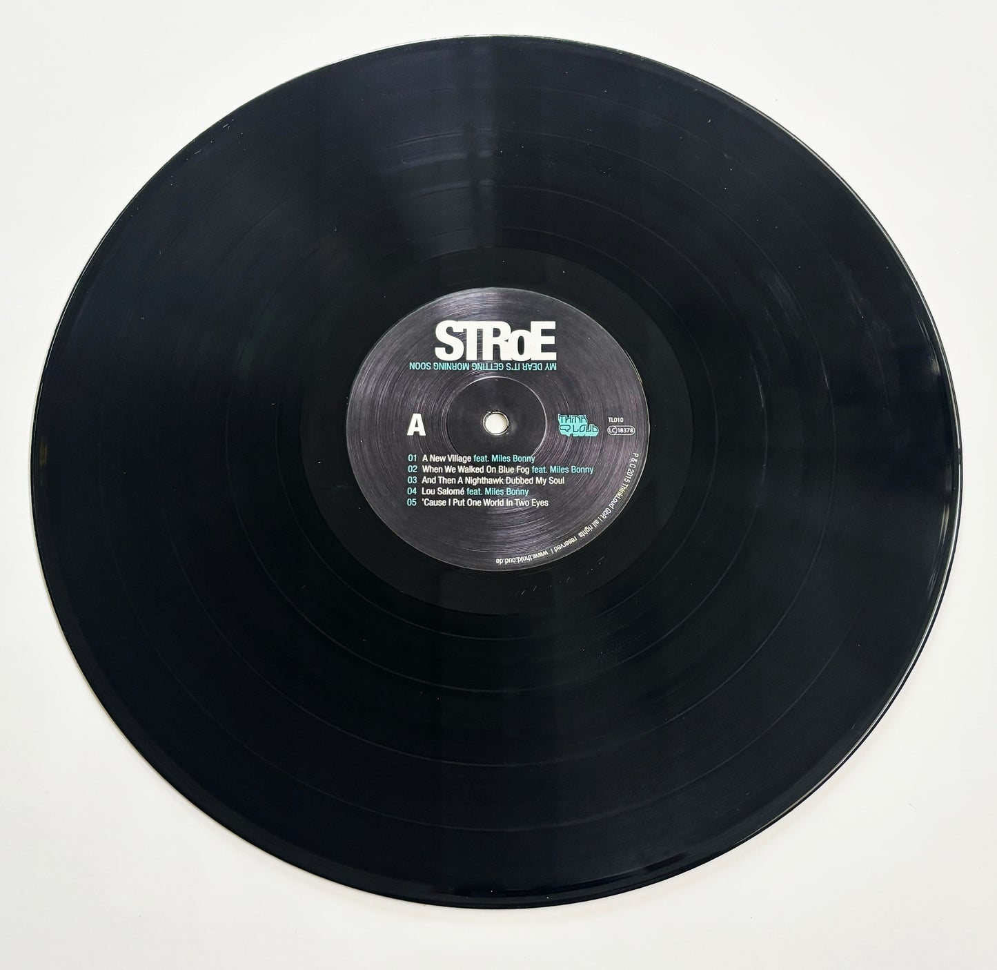 Stroe feat Miles Bonny "My Dear It's Getting Morning Soon" Vinyl Record LP