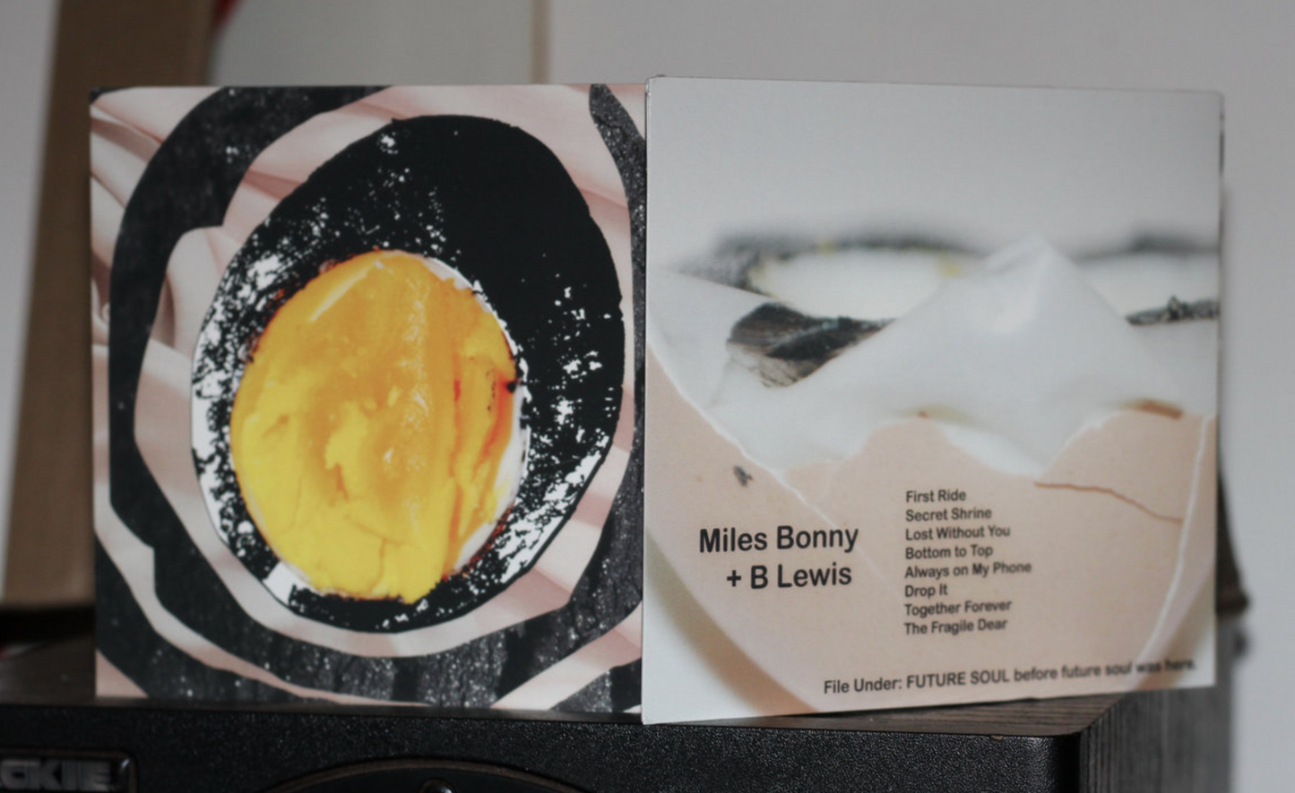 Miles Bonny & B Lewis "Egg Black" CD